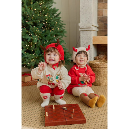 IRIS KIDS Christmas Collection Outfit — kids top, pants and hat set, product photo 2 of 15