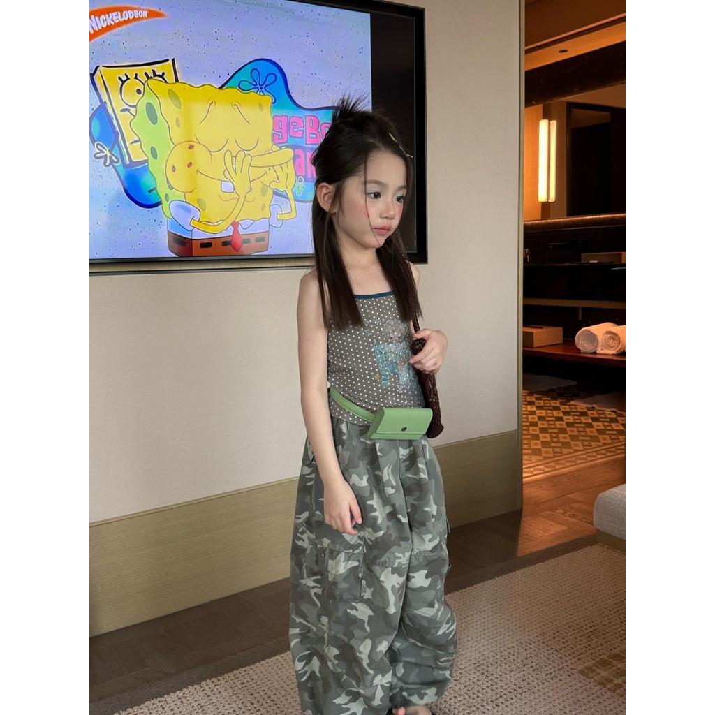 IRIS KIDS Mini Camo Set — kids tank top and camo pants set, product photo 6 of 10