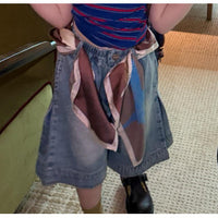 jeans pants(no scarf