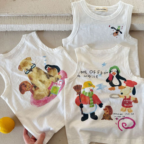 IRIS KIDS Little Zoo Tank — kids tank top, product photo 1 of 9