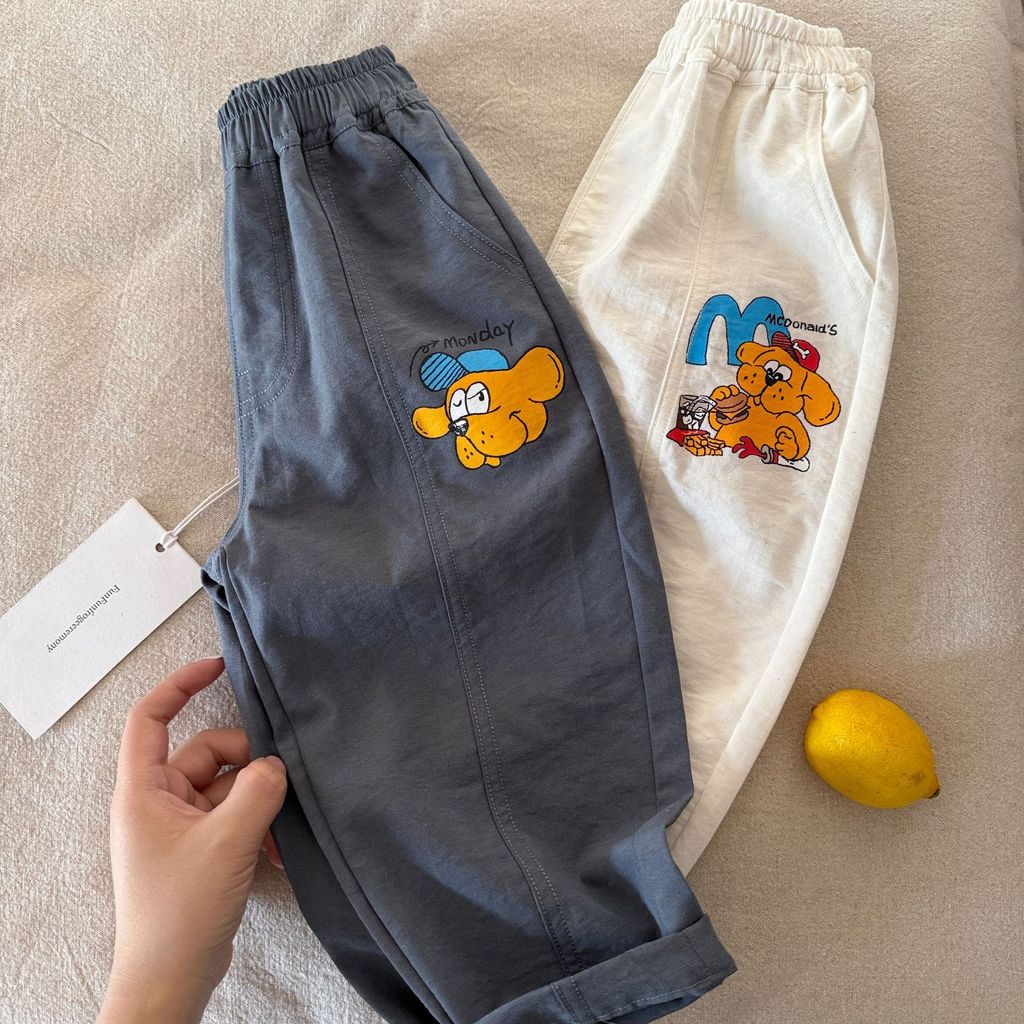 IRIS KIDS Happy Puppy Pants — kids pants with dog print, product photo 3 of 8