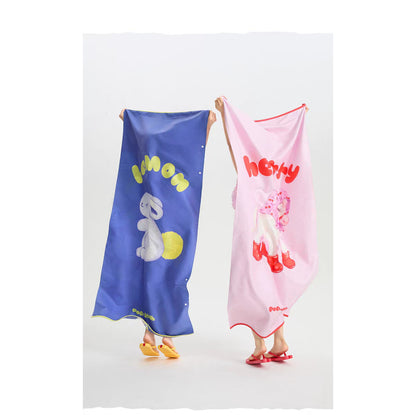 IRIS KIDS Beach Towel — double-sided print kids towel, product photo 6 of 11