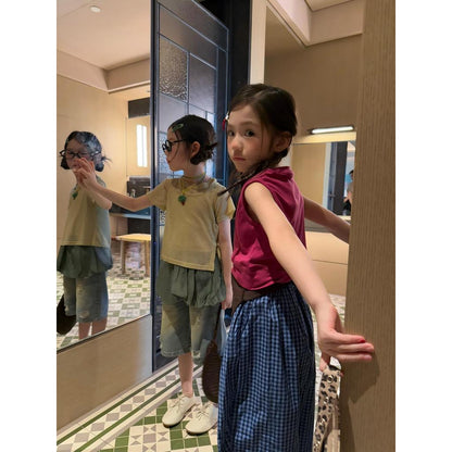 IRIS KIDS Candy Street Girl Set — girls top and pants outfit, product photo 3 of 9