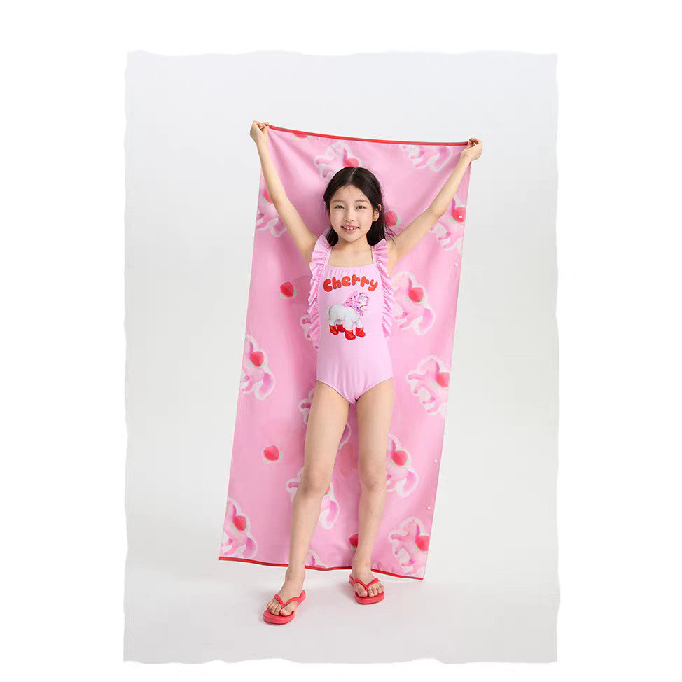IRIS KIDS Beach Towel — double-sided print kids towel, product photo 4 of 11