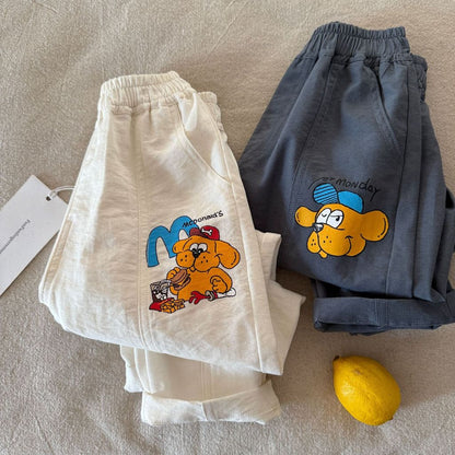 IRIS KIDS Happy Puppy Pants — kids pants with dog print, product photo 2 of 8