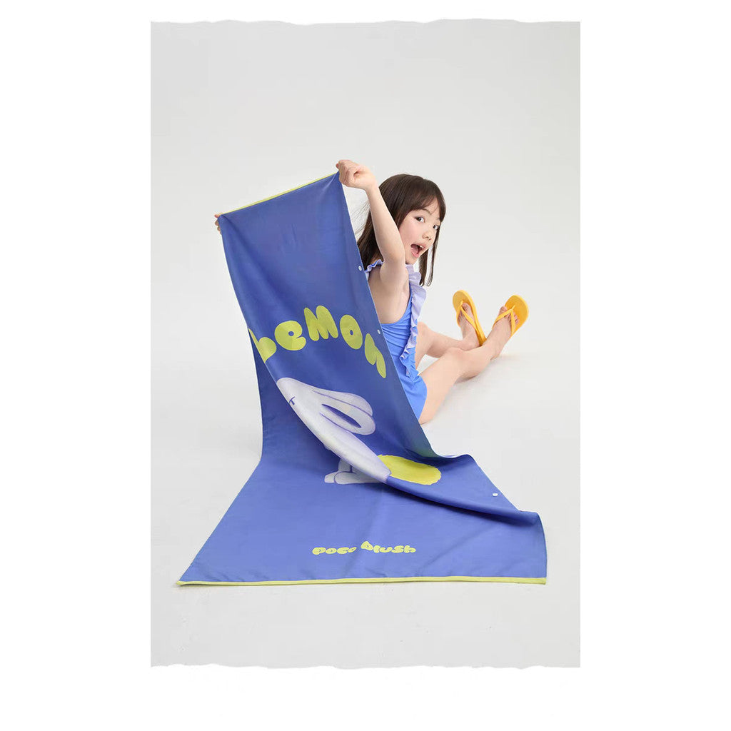 IRIS KIDS Beach Towel — double-sided print kids towel, product photo 9 of 11