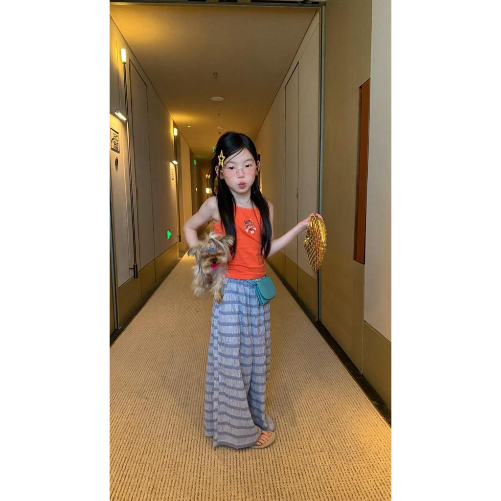 IRIS KIDS Coral Sunshine Set — kids tank top and pants set, product photo 7 of 10