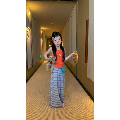 IRIS KIDS Coral Sunshine Set — kids tank top and pants set, product photo 7 of 10