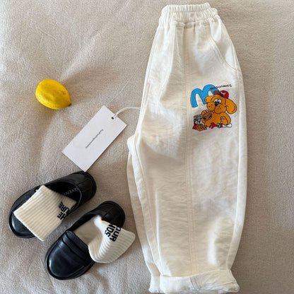 IRIS KIDS Happy Puppy Pants — kids pants with dog print, product photo 4 of 8