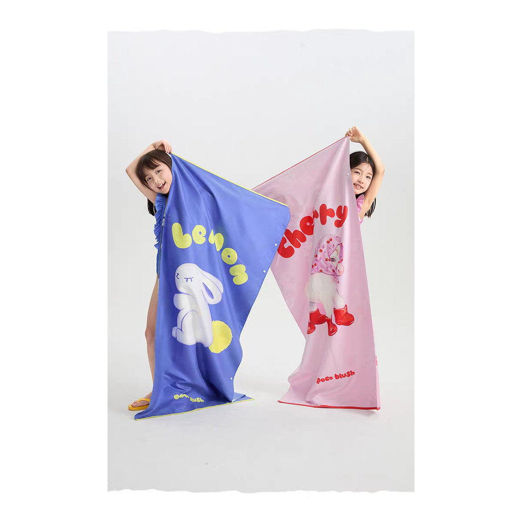 IRIS KIDS Beach Towel — double-sided print kids towel, product photo 5 of 11