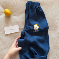 blue pants