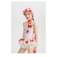 swimming wear + cap
