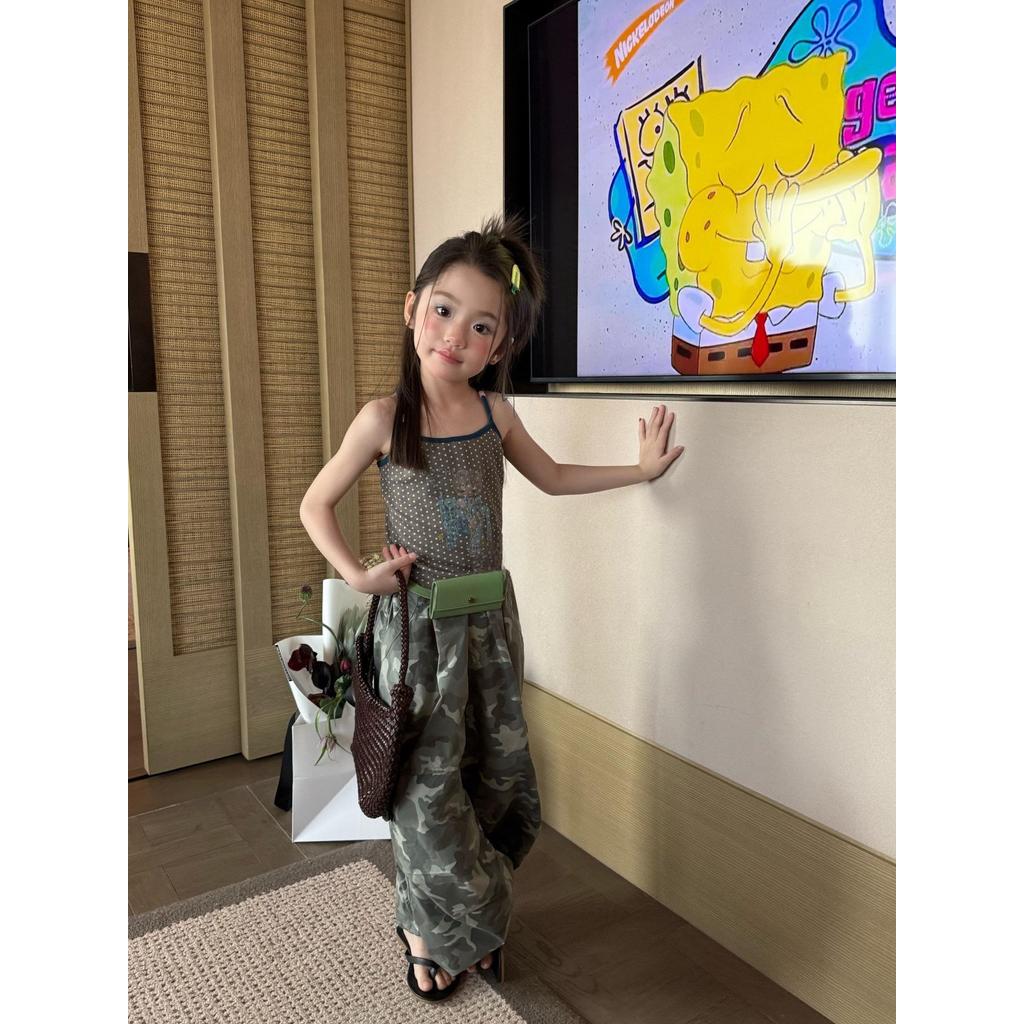 IRIS KIDS Mini Camo Set — kids tank top and camo pants set, product photo 4 of 10