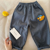 gray pants