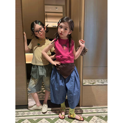 IRIS KIDS Candy Street Girl Set — girls top and pants outfit, product photo 5 of 9