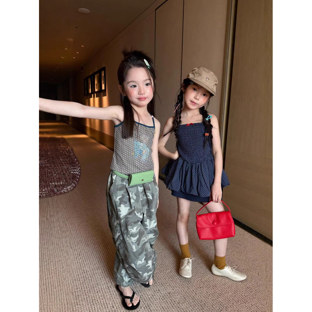 IRIS KIDS Mini Camo Set — kids tank top and camo pants set, product photo 3 of 10