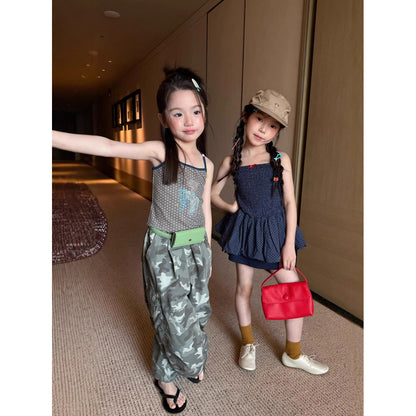 IRIS KIDS Mini Camo Set — kids tank top and camo pants set, product photo 3 of 10