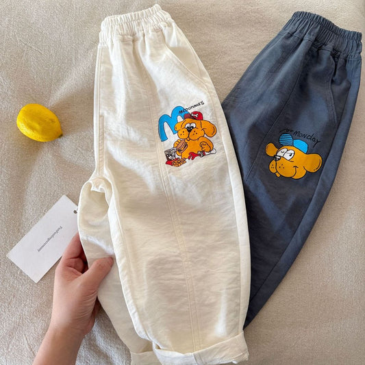 IRIS KIDS Happy Puppy Pants — kids pants with dog print, product photo 1 of 8