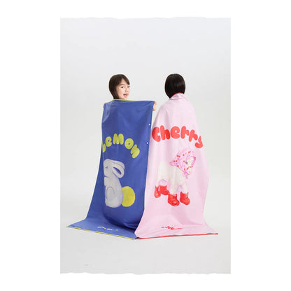 IRIS KIDS Beach Towel — double-sided print kids towel, product photo 8 of 11