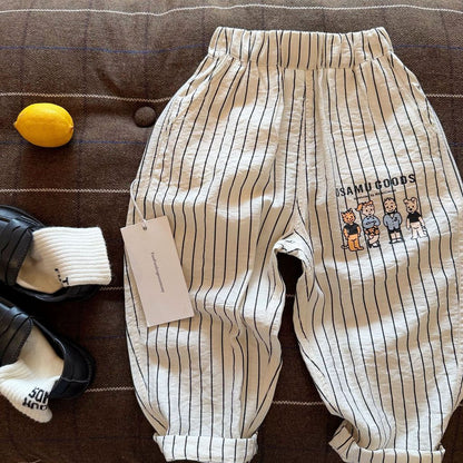IRIS KIDS Cute Line Jogger — kids cartoon print jogger pants, product photo 6 of 10