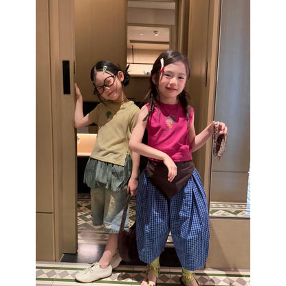 IRIS KIDS Candy Street Girl Set — girls top and pants outfit, product photo 6 of 9