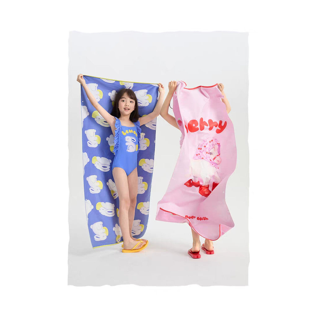 IRIS KIDS Beach Towel — double-sided print kids towel, product photo 3 of 11