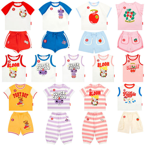 IRIS KIDS Rainbow Fun Kids Set — kids fruit-print mix-and-match outfit, product photo 1 of 14