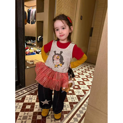IRIS KIDS Lovely Dolly Set — kids shirt, vest and pants outfit, product photo 2 of 9