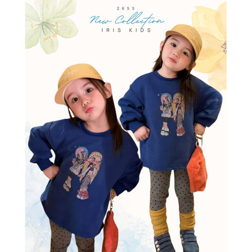 IRIS KIDS Mini Street Babe — girls shirt and pants set, product photo 1 of 8