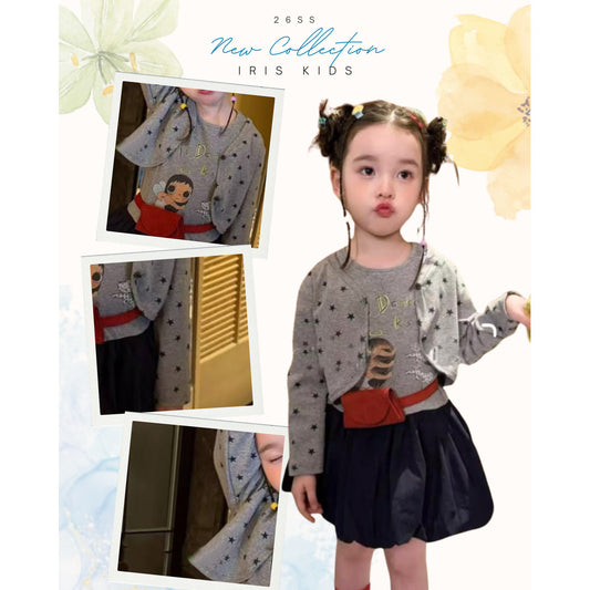IRIS KIDS Lovely Galaxy Set — kids star-print outfit, product photo 1 of 6
