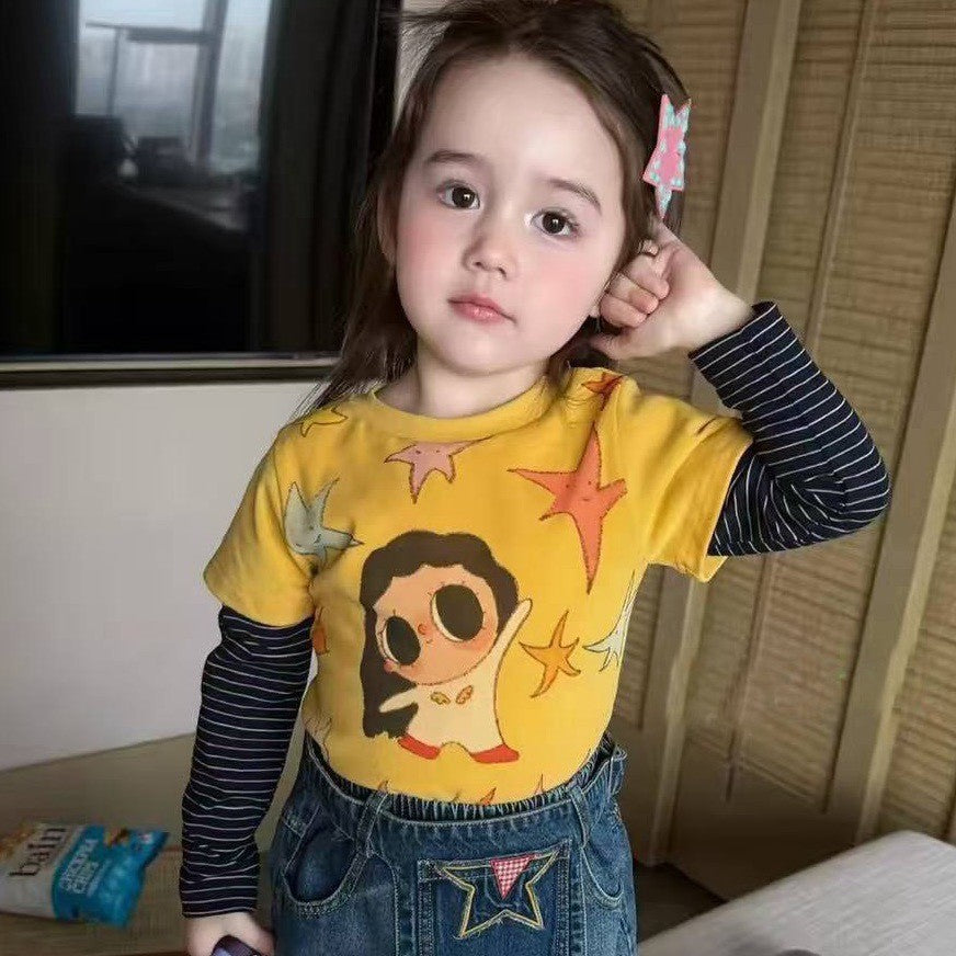 IRIS KIDS Sunny Star Kids — kids shirt and jeans set, product photo 8 of 9