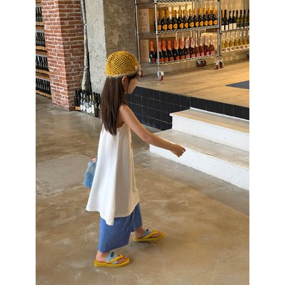 IRIS KIDS Sunny Birthday Tank — long-fit kids tank top, product photo 7 of 9
