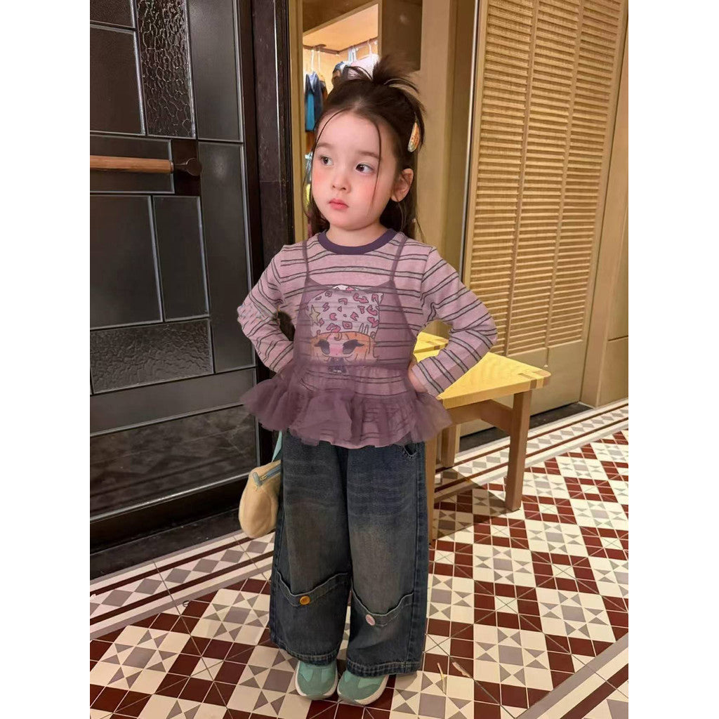 IRIS KIDS Urban Honey Vest, Shirt & Jeans Set — kids outfit, product photo 2 of 8