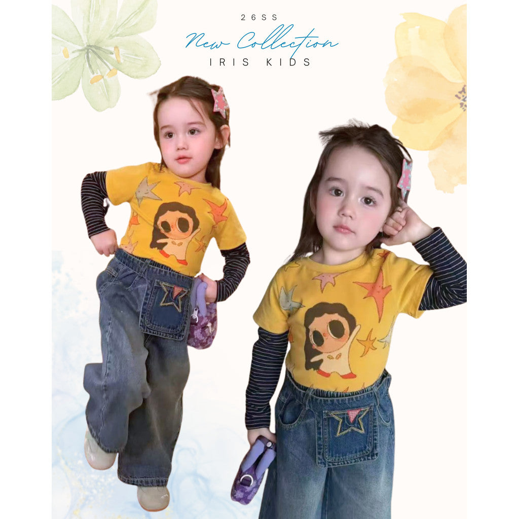IRIS KIDS Sunny Star Kids — kids shirt and jeans set, product photo 1 of 9