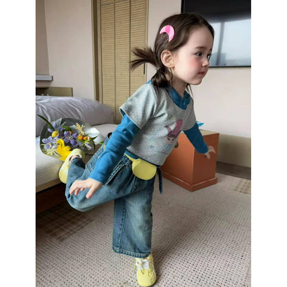 IRIS KIDS Woodland Dream — layered kids shirt-hoodie set with pants, product photo 5 of 9
