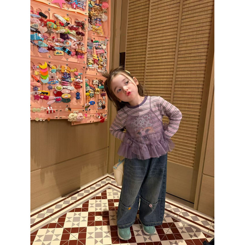 IRIS KIDS Urban Honey Vest, Shirt & Jeans Set — kids outfit, product photo 3 of 8