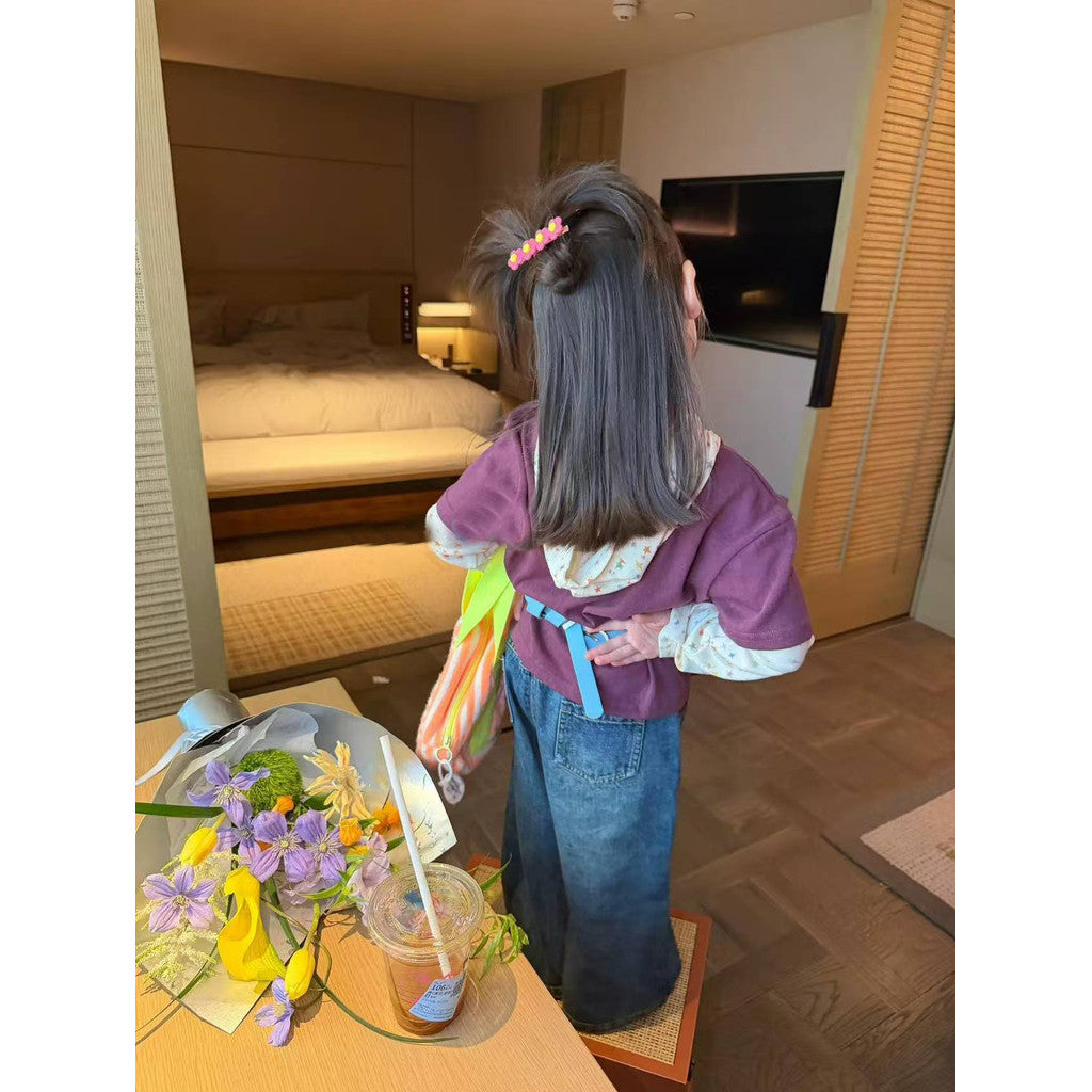 IRIS KIDS Cozy Autumn Set — kids shirt, hoodie and jeans outfit, product photo 5 of 9