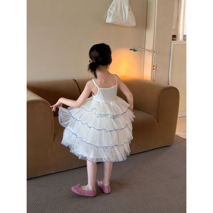 IRIS KIDS Sugar Cloud Dress — girls layered tulle dress, product photo 5 of 10