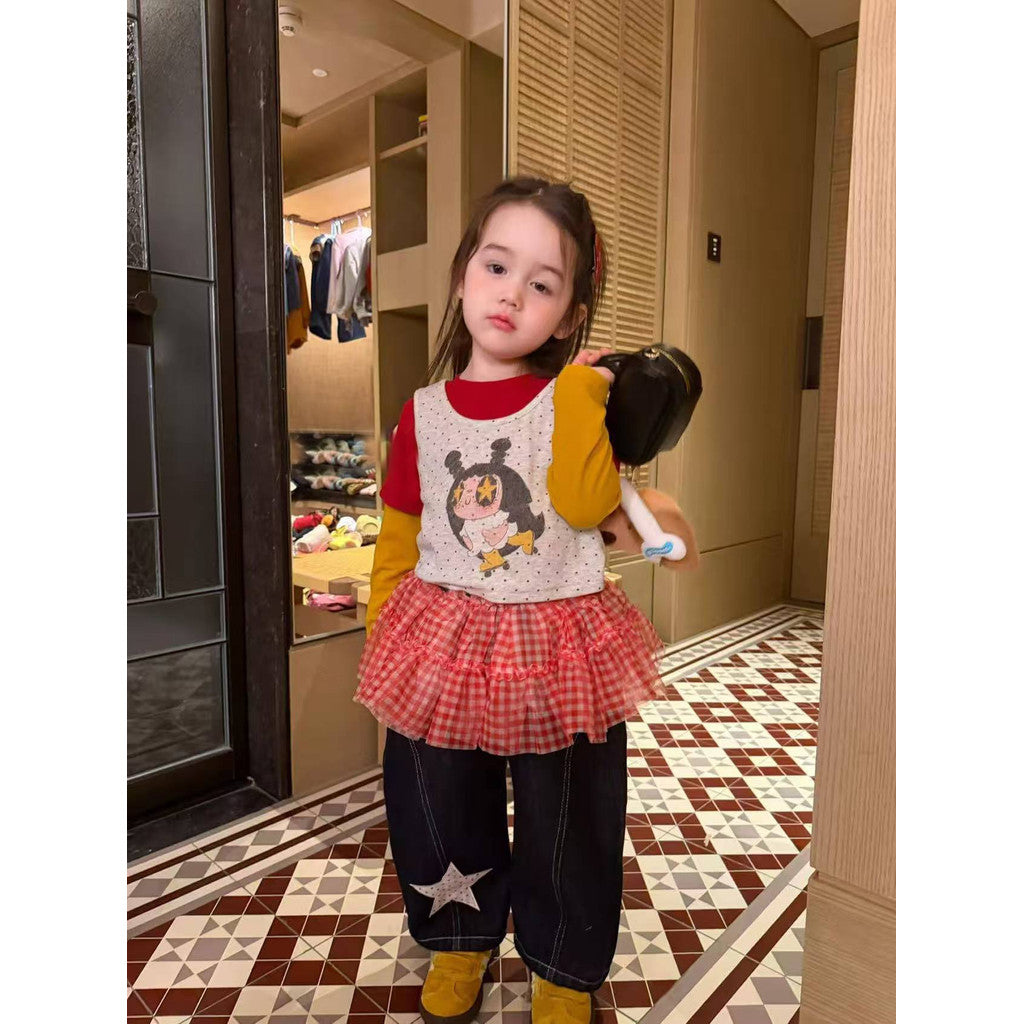 IRIS KIDS Lovely Dolly Set — kids shirt, vest and pants outfit, product photo 3 of 9