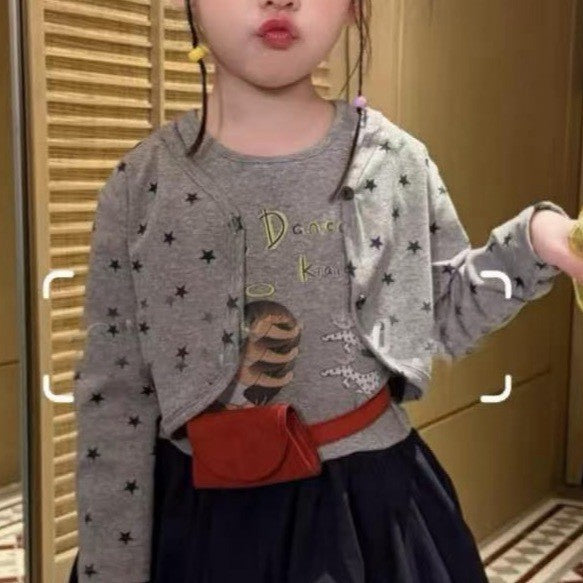 IRIS KIDS Lovely Galaxy Set — kids star-print outfit, product photo 5 of 6