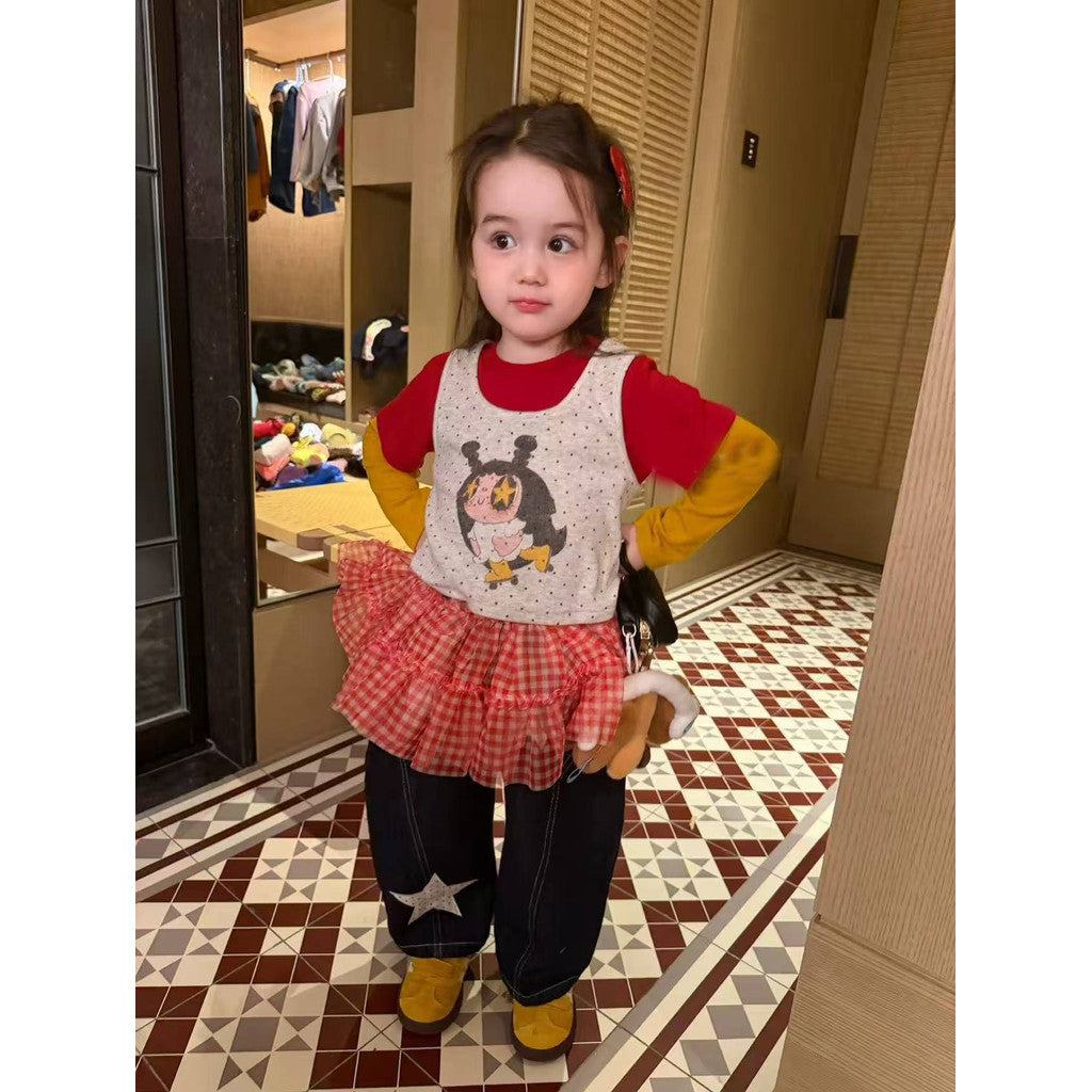 IRIS KIDS Lovely Dolly Set — kids shirt, vest and pants outfit, product photo 6 of 9