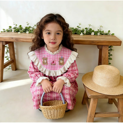 IRIS KIDS Lovely Teddy Day Dress — kids everyday dress, product photo 5 of 10