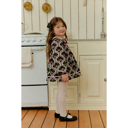 IRIS KIDS Lady Camellia Dress — girls Korean-style dress, product photo 6 of 10