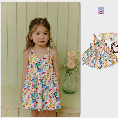 IRIS KIDS Sweet Tropicana Dress — kids Korean-style dress, product photo 1 of 10