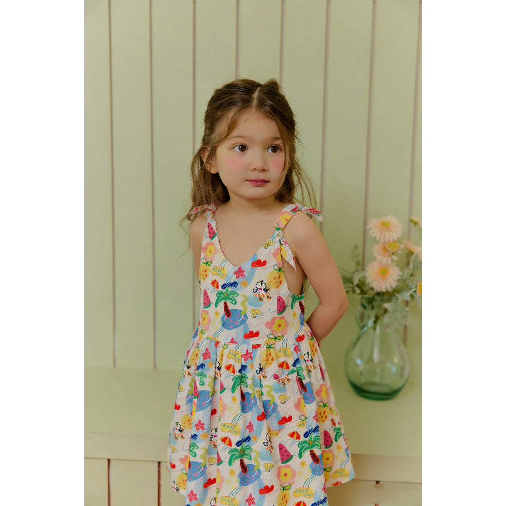 IRIS KIDS Sweet Tropicana Dress — kids Korean-style dress, product photo 6 of 10