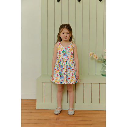 IRIS KIDS Sweet Tropicana Dress — kids Korean-style dress, product photo 3 of 10