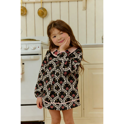 IRIS KIDS Lady Camellia Dress — girls Korean-style dress, product photo 8 of 10