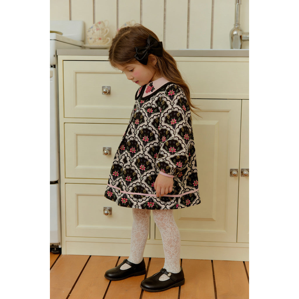 IRIS KIDS Lady Camellia Dress — girls Korean-style dress, product photo 7 of 10