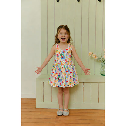 IRIS KIDS Sweet Tropicana Dress — kids Korean-style dress, product photo 7 of 10