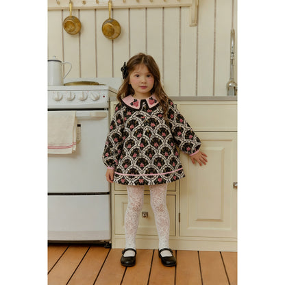 IRIS KIDS Lady Camellia Dress — girls Korean-style dress, product photo 2 of 10